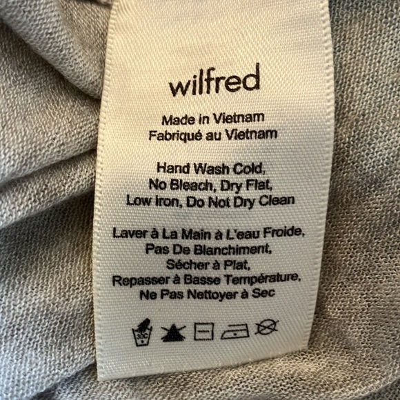 Wilfred Wool Blend  Turtleneck Top in Size XS - Picture 4 of 5